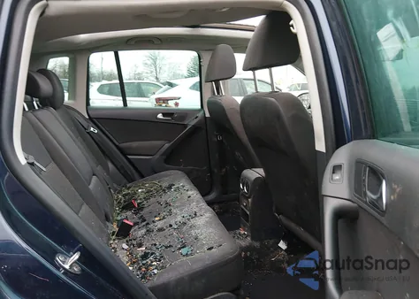 2012 Volkswagen Tiguan S from USA, damaged, VIN WVGBV7AX7CW605242